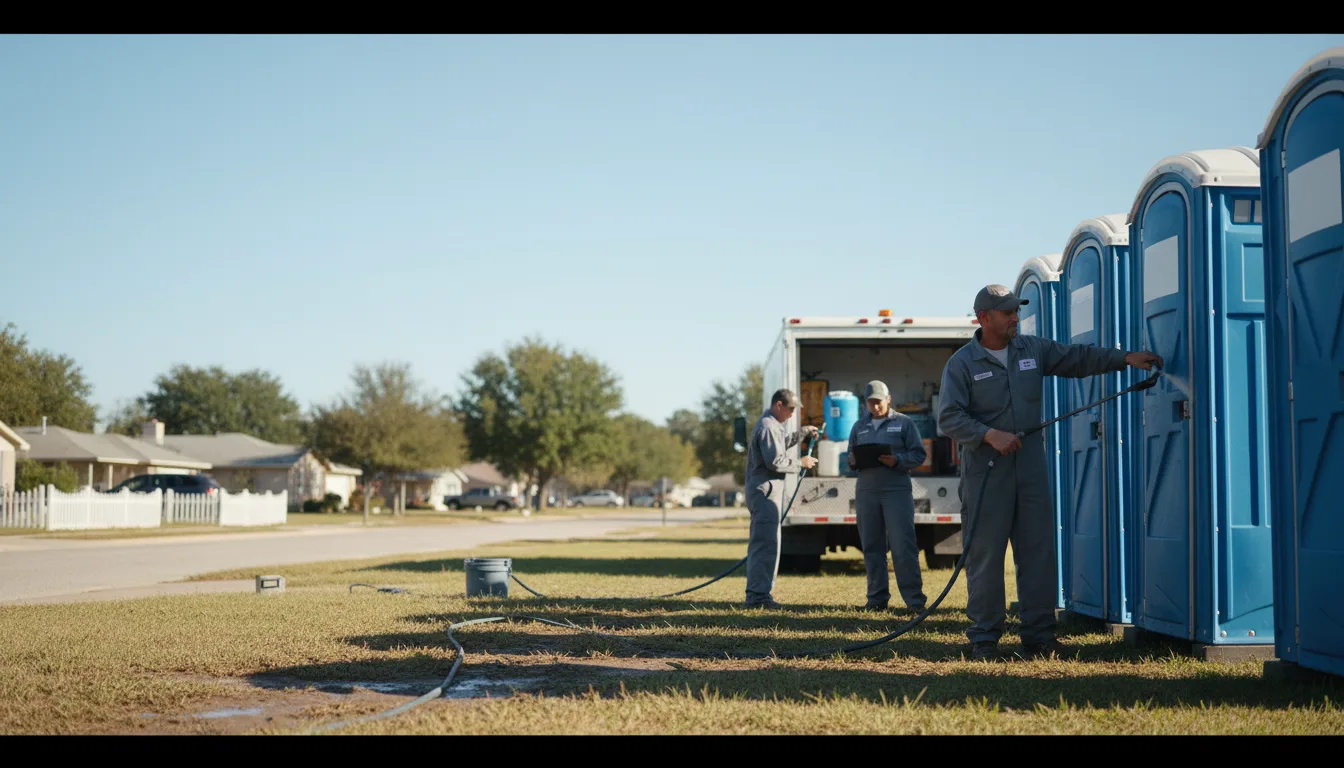 Long-Term Portable Toilet Rental in Hutchins, TX near me